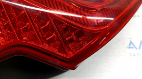 Ліхтар зовнішній крило лівий Volvo XC90 16-26 LED, світлий, подряпини, відколи, тріснуте скло
