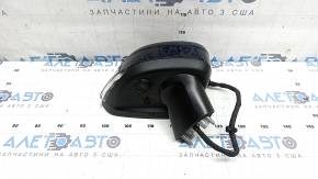 Дзеркало бічне праве у зборі Volvo XC90 16-24 15+4 пінів, поворотник, підігрів, автозатемнення, BSM, камера, синє, потерто