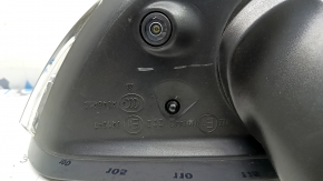 Дзеркало бічне праве у зборі Volvo XC90 16-24 15+4 пінів, поворотник, підігрів, автозатемнення, BSM, камера, синє, потерто