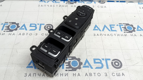 Управление стеклоподъемником передним левым Kia Niro 17-22 HEV, PHEV хром, под автоскладывание, под память, потертости, царапины