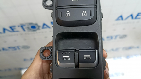 Управление стеклоподъемником передним левым Kia Niro 17-22 HEV, PHEV хром, под автоскладывание, под память, потертости, царапины