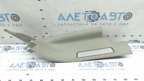 Накладка порога задня права внутрішня Volvo XC90 16-25 з підсвічуванням, сіра, подряпини, під хімчистку