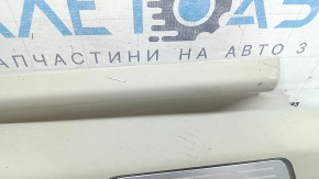 Накладка порога задняя правая внутренняя Volvo XC90 16-25 с подсветкой, серая, царапины, под химчистку