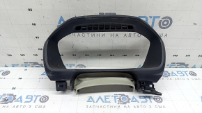 Накладка щитка приладів Volvo XC90 16-25 чорна, із сірою накладкою