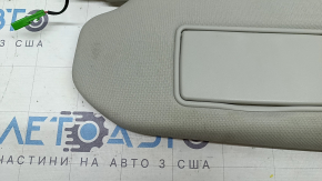 Козырек левый Volvo XC90 16-26 серый с подсветкой, без крючка, под химчистку