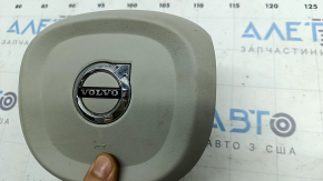 Подушка безпеки airbag у кермо водійська Volvo XC90 16-25 сіра, під хімчистку