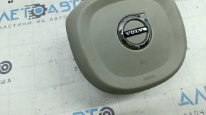 Подушка безпеки airbag у кермо водійська Volvo XC90 16-25 сіра, під хімчистку
