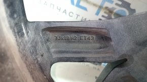 Диск колісний R18 x 7J ET43 VW Tiguan 22-24 тип 2, чорний, легка бордюрка