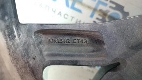 Диск колісний R18 x 7J ET43 VW Tiguan 22-24 тип 2, чорний