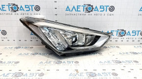 Фара передня права Hyundai Santa FE Sport 13-16 галоген, біла вставка