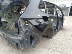 Чверть крило задня права VW Tiguan 18-24 long, на кузові, чорна
