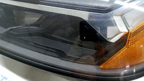 Фара передняя левая в сборе Audi Q5 80A 21-25 LED, под полировку, скол