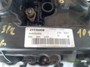 Двигун BMW 5 G30 17-20 B46B20B 2.0т RWD 105к, пошкодження водою, клин, запчастини