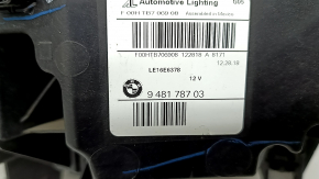 Фара передня ліва у зборі BMW X5 G05 19-23 LED, без кріплення, подряпини, під полірування