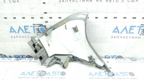 Накладка задней стойки за форточкой левая Audi Q5 80A 18-25 серая, царапины, под химчистку