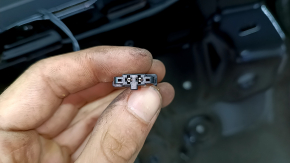 Дверь багажника голая со стеклом Audi Q5 80A 21-25 тонировка, черный LY9B