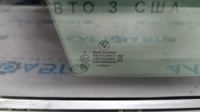 Форточка глухе скло задня ліва BMW X5 G05 19-26 тонування, в кіптяві