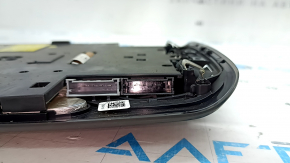 Плафон освещения передний BMW X5 G05 19-22 под панораму, черный, без накладки, в копоти