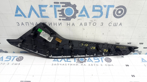 Накладка центральной консоли боковая верхняя правая Audi Q5 80A 18-25 черная, сломано крепление