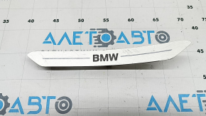 Вставка накладки порога ззаду ліва BMW X5 G05 19-23 хром BMW, з підсвічуванням, подряпини