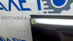 Двері в зборі передні права Audi A3 22-26 хром молдинг, білий LY9C, подряпини на хромі, подряпини на накладці