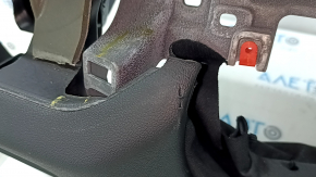 Торпедо передня панель з AIRBAG BMW X5 G05 19-23 під проекцію, шкіра Vernasca чорна schwarz/schwarz, з бардачком, тички