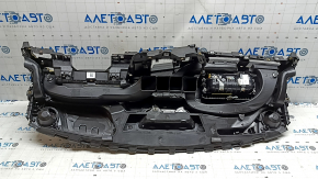 Торпедо передняя панель с AIRBAG Audi A3 22-26 черная, царапины