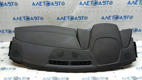 Торпедо передняя панель с AIRBAG Audi A3 22-26 черная, царапины