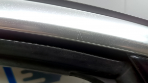 Двері в зборі задня ліва Audi A3 22-26 хром молдинг, білий LY9C, подряпини на молдингу, тичка