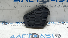 Решітка заднього бампера ліва Audi A3 22-24 чорна
