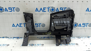 Накладка колени водителя Audi A3 22-26 черная, потертость
