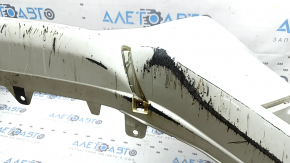 Бампер передний голый Honda Accord 21-22 под парктроники, белый, царапины, сколы
