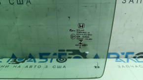 Стекло двери задней левой Honda Accord 18-22 зеленое