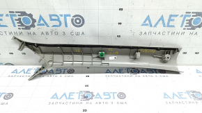 Накладка передней стойки верхняя левая Honda Accord 18-22 Hybrid, серая Platinum Gray, царапины