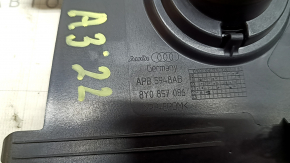 Накладка передней панели правая боковая Audi A3 22-26 черная