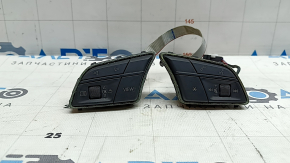 Кнопки управления на руле Audi A3 22-26 полез хром