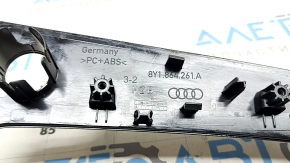 Накладка селектор КПП Audi A3 22-24 черный глянец царапины