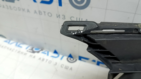 Нижняя решетка переднего бампера Audi A3 22-24 черная, сломаны крепления