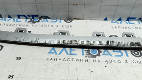 Губа переднего бампера Audi A3 22-24 серая, царапины