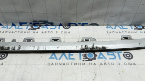Губа переднего бампера Audi A3 22-24 серая, царапины