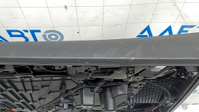 Обшивка двери карточка задняя правая Audi A3 22-26 кожа черная, структура, подлокотник черная кожа, без молдинга, потертость, царапины