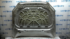 Капот голый Volvo XC60 18-26 алюминий, серебро 711, песок, сколы, царапина, в клею