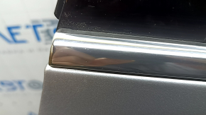 Двері в зборі задня права Volvo XC60 18-26 Keyless, тонування, срібло 711, хром молдинг, подряпини на накладках, подряпини на молдингу, сколи