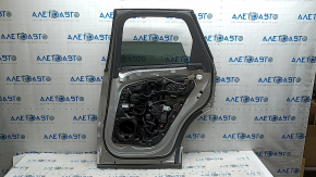 Двері в зборі задня права Volvo XC60 18-26 Keyless, тонування, срібло 711, хром молдинг, подряпини на накладках, подряпини на молдингу, сколи