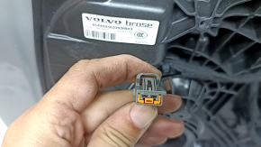 Двері в зборі задня права Volvo XC60 18-26 Keyless, тонування, срібло 711, хром молдинг, подряпини на накладках, подряпини на молдингу, сколи
