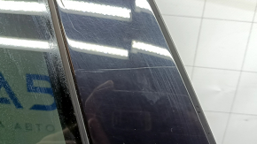 Двері в зборі задні ліві Volvo XC60 18-26 Keyless, срібло 711, тонування, хром молдинг, пісок, подряпини, подряпини на молдингу, подряпини на накладках