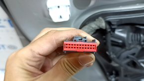 Двері в зборі задні ліві Volvo XC60 18-26 Keyless, срібло 711, тонування, хром молдинг, пісок, подряпини, подряпини на молдингу, подряпини на накладках