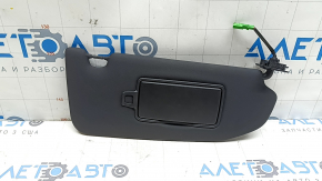 Козырек правый Volvo XC60 18-26 черный, без крючка, с подсветкой, под чистку, царапины
