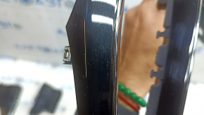 Накладка передньої панелі центральна Volvo XC60 18-26 чорний глянець із хромом, подряпини