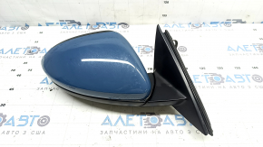 Дзеркало бічне праве VW Jetta 19-26 5+2 пінів, BSM, підігрів, синє